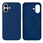 LindeCovers iPhone 16 Silikonecover - MagSafe Kompatibel 20 Cobalt Blue