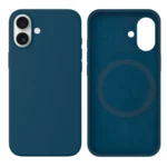 LindeCovers iPhone 16 Silikonecover - MagSafe Kompatibel 35 Starry Blue