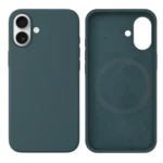LindeCovers iPhone 16 Silikonecover - MagSafe Kompatibel 72 Granny Gray