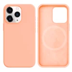 LindeCovers iPhone 16 Pro Silikonecover - MagSafe Kompatibel 59 Grapefruit