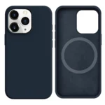 LindeCovers iPhone 16 Pro Silikonecover - MagSafe Kompatibel 8 Midnight Blue