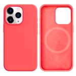 LindeCovers iPhone 16 Pro Max Silikonecover - MagSafe Kompatibel 29 Peach
