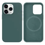 LindeCovers iPhone 16 Pro Max Silikonecover - MagSafe Kompatibel 58 Pine Needle Green