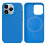 LindeCovers iPhone 16 Plus Silikonecover - MagSafe Kompatibel 3 Deep Lake Blue