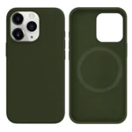LindeCovers iPhone 16 Plus Silikonecover - MagSafe Kompatibel 48 Pine Forest Green