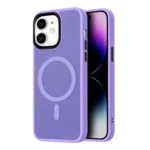 LindeCovers iPhone 12/12 Pro Transparent Cover - MagSafe Kompatibel 05 Light Purple