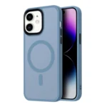 LindeCovers iPhone 12/12 Pro Transparent Cover - MagSafe Kompatibel 03 Sierra Blue