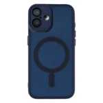 LindeCovers iPhone 11 Premium Transparent Cover - MagSafe Kompatibel 07 Dark Blue