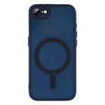 LindeCovers iPhone 16e Premium Transparent Cover - MagSafe Kompatibel 07 Dark Blue