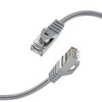 LindeCables CAT6A S/FTP Netværkskabel - 1 m Grå