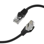 LindeCables CAT6A S/FTP Netværkskabel - 10 m Sort