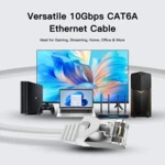 LindeCables CAT6A S/FTP Netværkskabel - 30 m