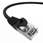 LindeCables CAT6A S/FTP Netværkskabel - 30 m Sort