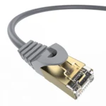 LindeCables CAT7 S/FTP Netværkskabel - 5 m Grå