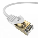 LindeCables CAT7 S/FTP Netværkskabel - 5 m Hvid