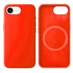 LindeCovers iPhone 16e Silikonecover - MagSafe Kompatibel 13 Orange