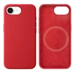 LindeCovers iPhone 16e Silikonecover - MagSafe Kompatibel 39 Cranberry