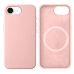 LindeCovers iPhone 16e Silikonecover - MagSafe Kompatibel 19 Pink Sand