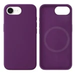 LindeCovers iPhone 16e Silikonecover - MagSafe Kompatibel 45 Purple