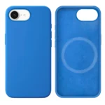 LindeCovers iPhone 16e Silikonecover - MagSafe Kompatibel 3 Deep Lake Blue