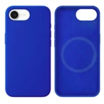 LindeCovers iPhone 16e Silikonecover - MagSafe Kompatibel 40 Gemstone Blue