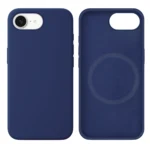 LindeCovers iPhone 16e Silikonecover - MagSafe Kompatibel 57 Ice Ocean Blue