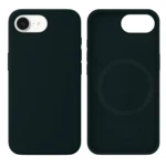LindeCovers iPhone 16e Silikonecover - MagSafe Kompatibel 49 Green Black