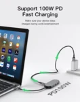 LindeCables USB-C 7-i-1 Hub – Essential