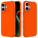 LindeCovers iPhone 17 - Silikonecover 66 Golden Orange