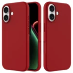 LindeCovers iPhone 17 - Silikonecover 33 Dark Red
