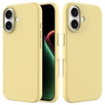 LindeCovers iPhone 17 - Silikonecover 51 Milk Yellow