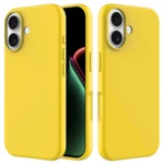 LindeCovers iPhone 17 - Silikonecover 55 Light Yellow