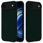 LindeCovers iPhone Air - Silikonecover 49 Green Black