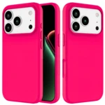 LindeCovers iPhone 17 Pro - Silikonecover 47 Fluorescent