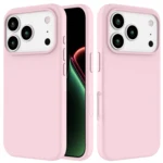 LindeCovers iPhone 17 Pro - Silikonecover 75 Gray Pink