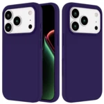 LindeCovers iPhone 17 Pro - Silikonecover 30 Dark Purple