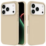 LindeCovers iPhone 17 Pro Max - Silikonecover 11 Antique White