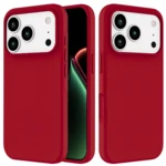 LindeCovers iPhone 17 Pro Max - Silikonecover 33 Dark Red