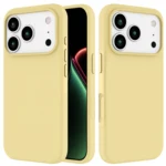 LindeCovers iPhone 17 Pro Max - Silikonecover 51 Milk Yellow