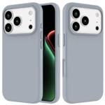 LindeCovers iPhone 17 Pro Max - Silikonecover 26 Blue Gray