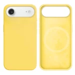LindeCovers iPhone Air Silikonecover - MagSafe Kompatibel 4 Yellow