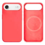 LindeCovers iPhone Air Silikonecover - MagSafe Kompatibel 29 Peach