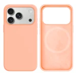 LindeCovers iPhone 17 Pro Silikonecover - MagSafe Kompatibel 59 Grapefruit