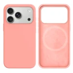 LindeCovers iPhone 17 Pro Silikonecover - MagSafe Kompatibel 12 Pink