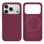 LindeCovers iPhone 17 Pro Silikonecover - MagSafe Kompatibel 45 Purple