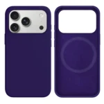 LindeCovers iPhone 17 Pro Silikonecover - MagSafe Kompatibel 30 Dark Purple