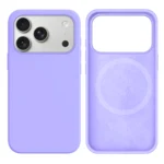 LindeCovers iPhone 17 Pro Silikonecover - MagSafe Kompatibel 41 Light Purple