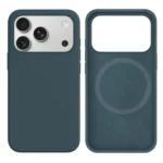 LindeCovers iPhone 17 Pro Silikonecover - MagSafe Kompatibel 72 Granny Gray