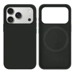 LindeCovers iPhone 17 Pro Silikonecover - MagSafe Kompatibel 34 Olive