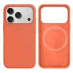 LindeCovers iPhone 17 Pro Max Silikonecover - MagSafe Kompatibel 27 Begonia